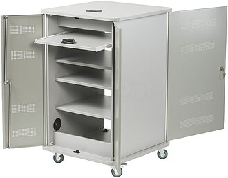 1902339 : ARMARIO MULTIMEDIA NOBO COM PORTA METALICA 57 X 60...