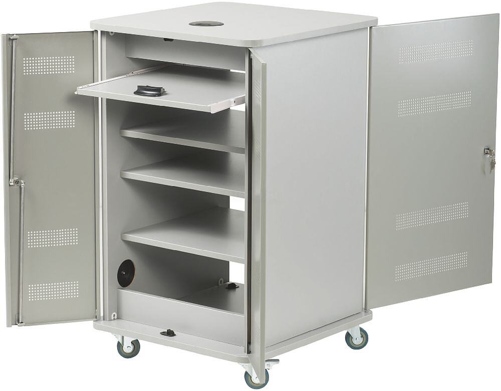 Armario Multimedia Nobo com Porta Metalica 57 X 60 X 95 CM 1902339