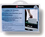 Pack Rexel de 12 Folhas Lubrificantes para Trituradoras 2101948