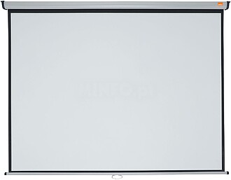 Nobo ecrã de projeção de parede 2000x1513mm branco fosco ...