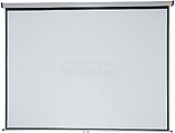 Nobo ecrã de projeção de parede 2400x1813mm branco fosco 4: 3 - Montagem em parede ou tecto - Carcaça protetora - Alta qualidade de projeção - Cor branca