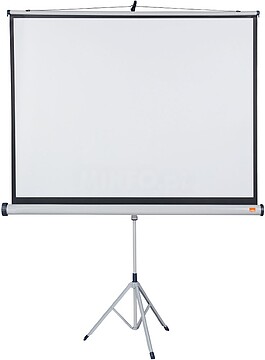 1902395 : PANTALLA NOBO MURAL PARA PROYECCION BLANCO MATE CON TRIPODE 1500X1138 MM