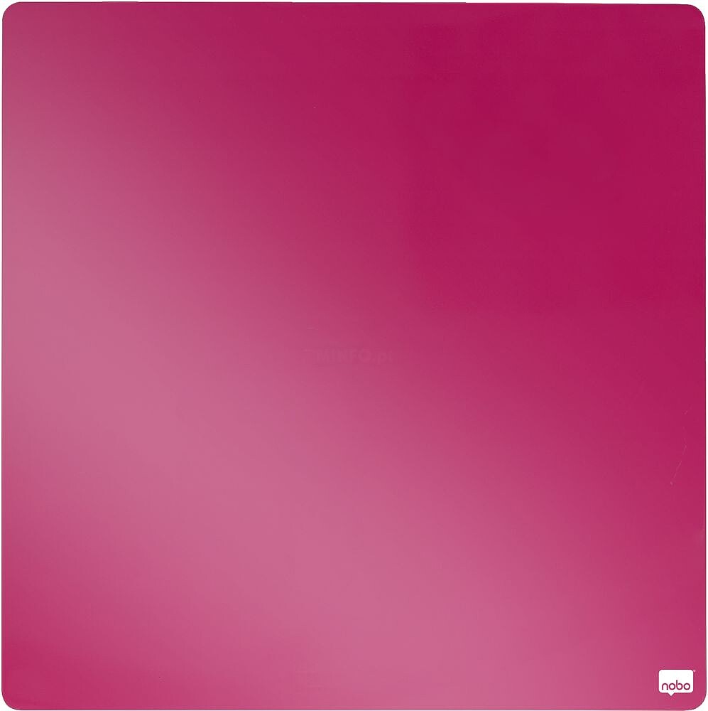 Tijolos Nobo Mini Pizarra Magnética 360x360mm - sem Moldura - Almofadas e Ímãs Incluídos - Design Criativo e Colorido - Fúcsia
