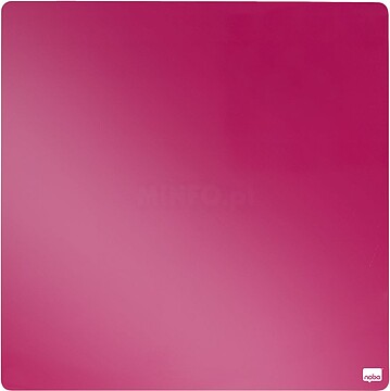 Tijolos Nobo Mini Pizarra Magnética 360x360mm - sem Moldura - Almofadas e Ímãs Incluídos - Design Criativo e Colorido - Fúcsia