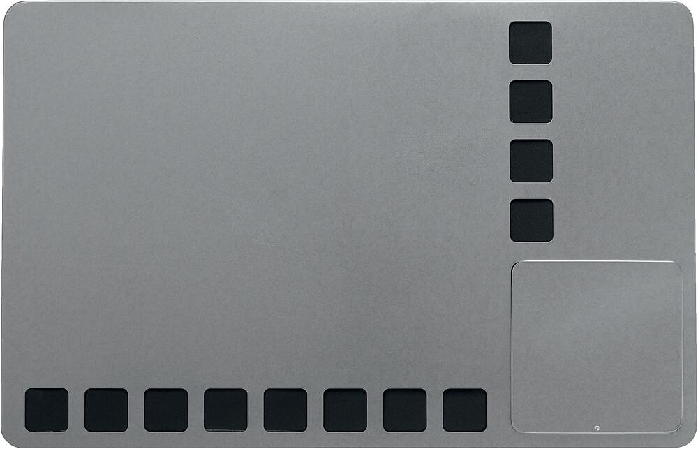 Pizarra Combinada Magnética Nobo com Grade de Espuma para Fixar Notas 610x390mm - Inclui 4 Canetas, 2 Ímãs e Borracha - Armazenamento para Canetas e Borracha 1903812