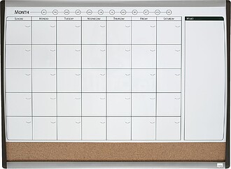 Planificador Nobo, Pizarra Magnética Pequena com Painel de ...