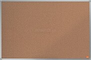 Nobo Essence Tabuleiro de Anúncios de Cortiça 900x600mm - Montagem em Esquinas - Superfície de Cortiça - Moldura de Alumínio Anodizado - Cor Natural