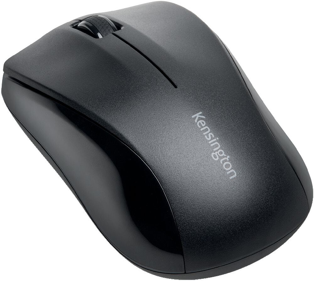Ratinho Inalambrico Kensington Valumouse 2,4GHz - Sensor de 1000ppp - 3 Botões - Uso Ambidestro - Cliques Silenciosos - Cor Preta