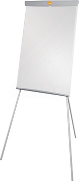 1905243 Nobo Pizarra Caballete Básico de Aço 680x1840mm - Superfície Magnética - Bandeja para Marcadores - Cor Branca