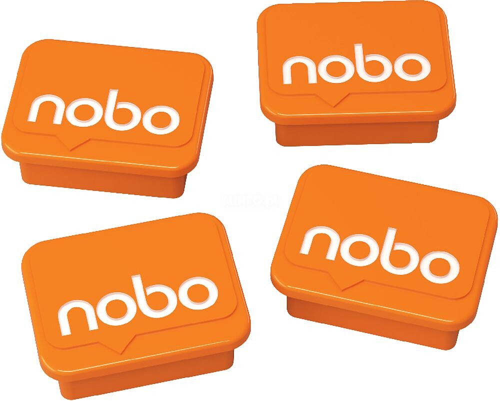 Imanes ”“Nobo”“ para Quadro Magneticos (4) 43466 laranjas” “1905327
