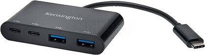 K39124EU : HUB 4 PORTAS USB-C 1º tri 2019 preto
