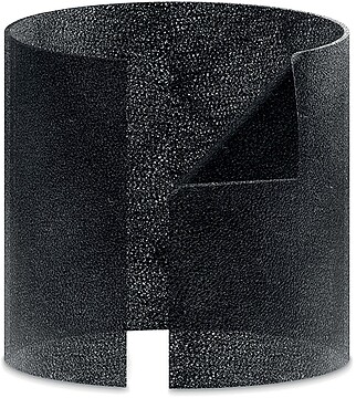 Leitz Recambio Capa Carbono Purificadores de Ar Grandes Trusens Z-3000/Z-3500 - Elimina Gases e Odores - 3 Unidades - Compatível - Cor Preta