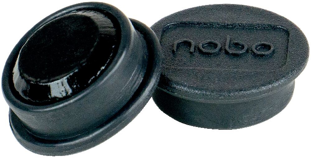 Pack de 10 Ímanes para Quadros Brancos Preto 13MM 1915284