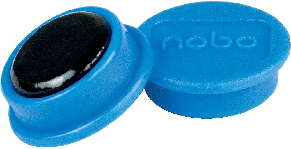 Pack de 10 Ímanes para Quadros Brancos Azul 13MM 1915285