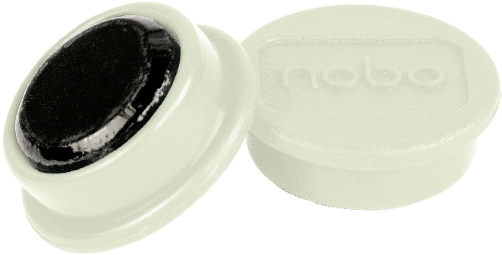 Pack de 10 Ímanes para Quadros Brancos Branco 24MM 1915294