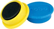 Pacote de 10 Ímãs Magnéticos para Pizarra Branca - 24mm - Cores Sortidas 1915297