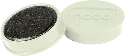 1915301 : PACK DE 10 ÍMANES PARA QUADROS BRANCOS BRANCO 32MM
