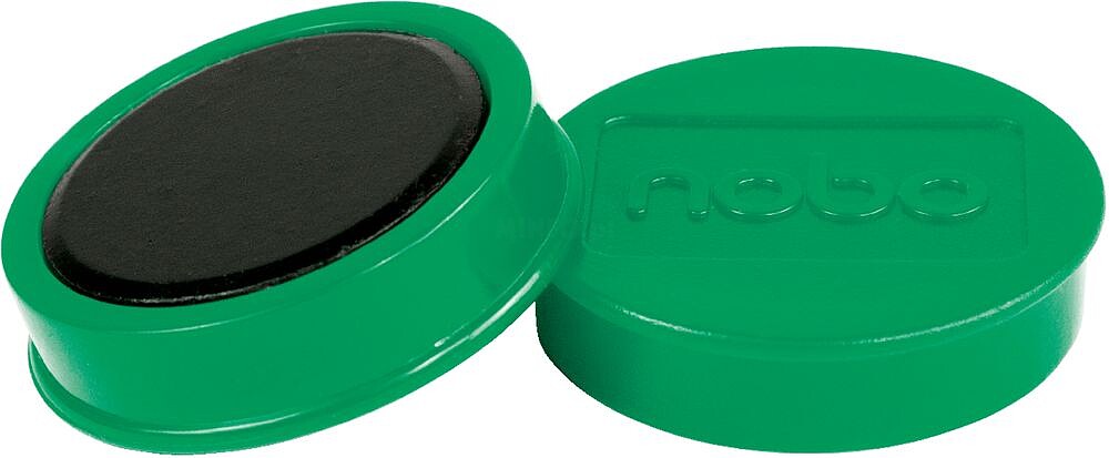 Pack de 10 Ímanes para Quadros Brancos 2.5KG Verde 38MM 1915317