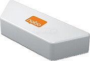 Nobo Borrador de Microfibra para Pizarra Branca - Remoção Eficaz de Tinta e Sujeira - Branco - Tampa Lavável - Ímã Integrado - Inclui 1 Tampa - Pacote de 2 Tampas Substituíveis