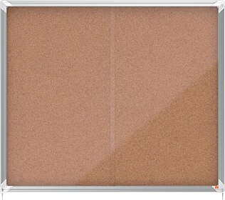 Nobo Premium Plus Vitrina de Porta Corredoura com Base de Co...