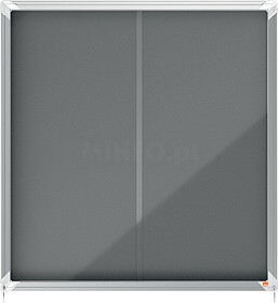1915337 : VITRINAS FELTRO CINZA COM CHAVED 12XA4 (PORTA 2 FO...