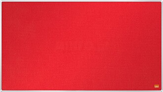 “1915419 : PAINEL DE FELTRO VERMELHO FORMATO PANORÂMICO 3...