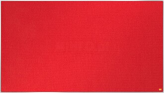 “1915421 : PAINEL DE FELTRO VERMELHO FORMATO PANORÂMICO 5...