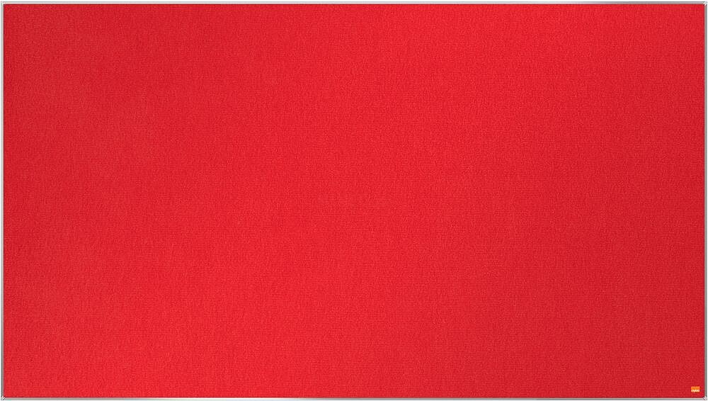 Painel de Feltro Vermelho Formato Panorâmico 70”” 1550X870MM “ “1915422