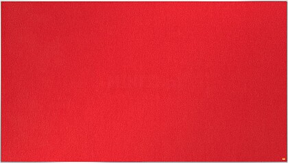 “1915423 : PAINEL DE FELTRO VERMELHO FORMATO PANORÂMICO 85”” 1880X1060MM “
