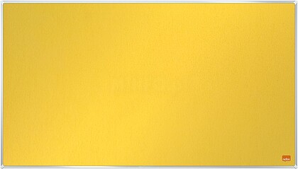 “1915429 : PAINEL DE FELTRO AMARELO FORMATO PANORÂMICO 32”” 710X400MM “