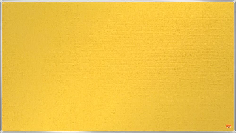 Painel de Feltro Amarelo Formato Panorâmico 40”” 890X500MM “ “1915430