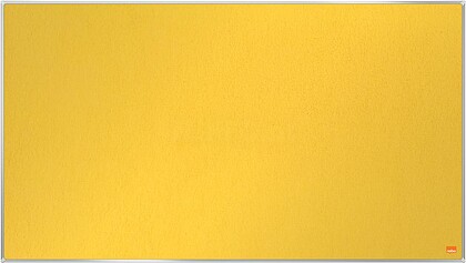 “1915430 : PAINEL DE FELTRO AMARELO FORMATO PANORÂMICO 40”” 890X500MM “