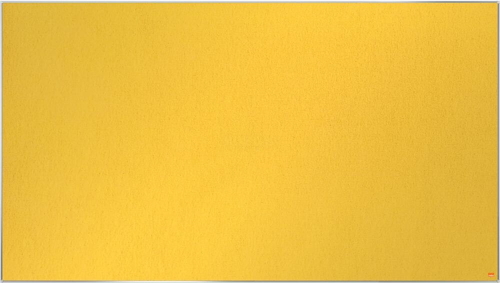 Painel de Feltro Amarelo Formato Panorâmico 70”” 1550X870MM “ “1915432