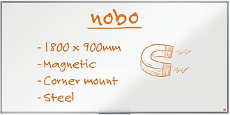 1915450 : AÇO LACADO QUADRO BRANCO 1800X900MM