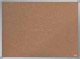 Nobo Essence Tabuleiro de Anúncios de Cortiça 600x450mm - Montagem em Esquinas - Superfície de Cortiça - Moldura de Alumínio Anodizado - Cor Natural 1915460