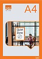 Moldura porta anúncios nobo din a4 moldura magnética auto adesiva cor laranja pack de 2 unidades Moldura porta anúncios nobo din a4 moldura magnética auto adesiva cor laranja pack de 2 unidades 1915695