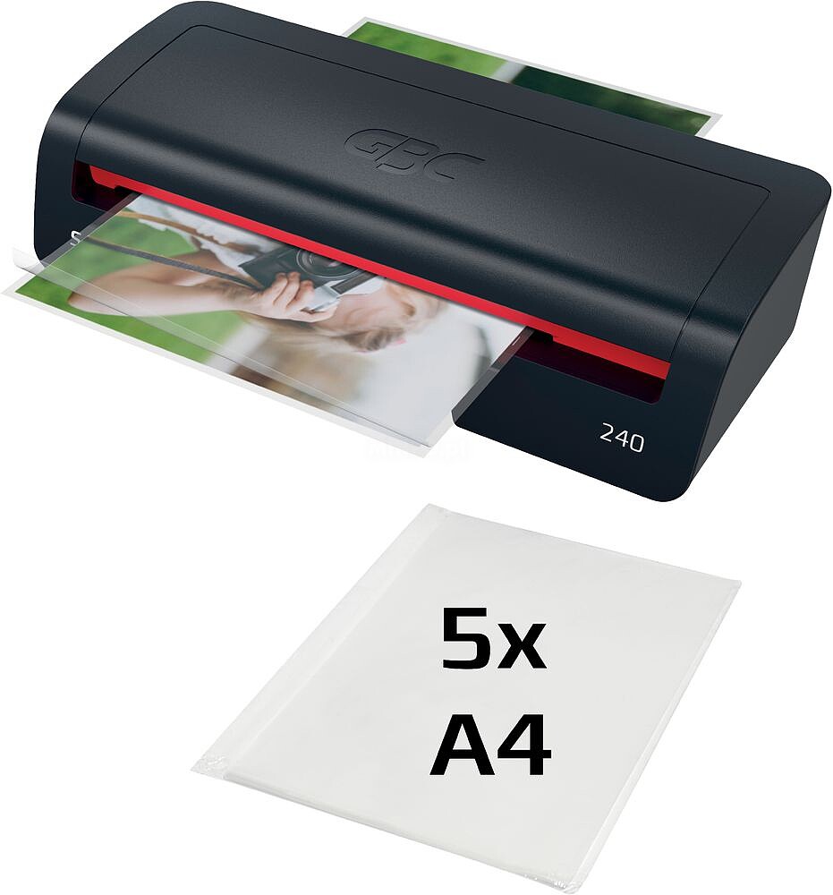 Plastificadora gbc 240 din a4 cor preto 4410068EU