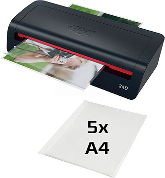 4410068EU : Plastificadora gbc 240 din a4 cor preto