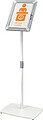 Suporte de chão nobo premium plus din a4 com moldura e fechadura premium plus 1915739