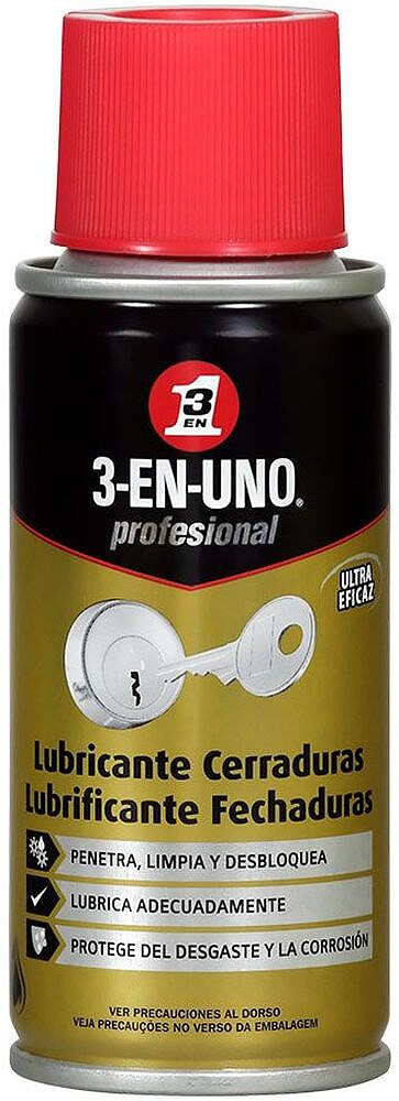 Lubrificante de Cerraduras 100ML 3 em 1