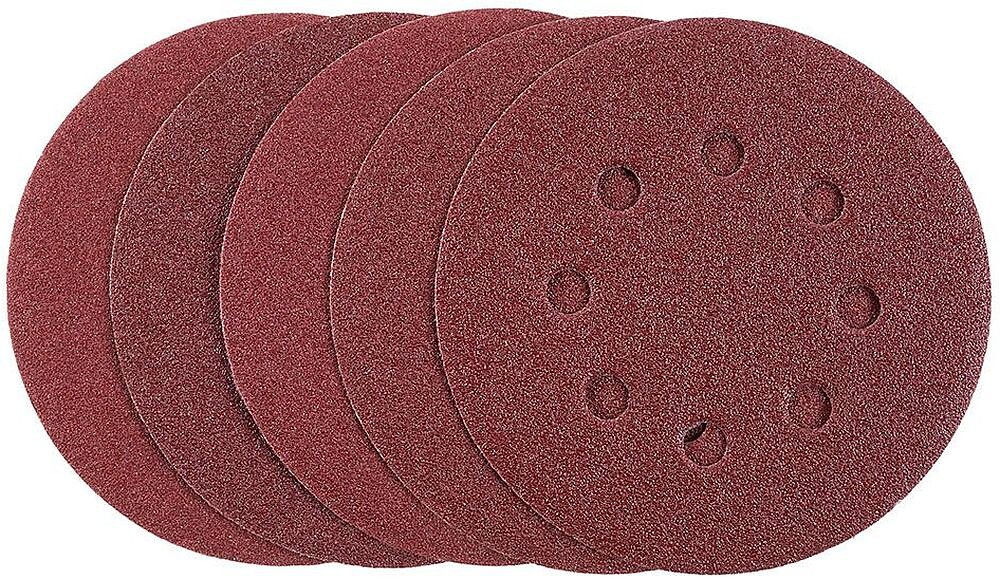 Discos de Lixar Autoaderentes Roto-Orbitais 80 g, Ø125 mm, 5 unid G-84976