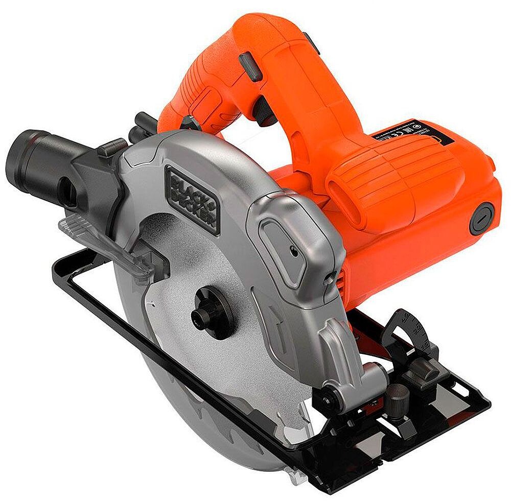 Serra Circular 1.250W CS1250L-QS Preta+Decker G-84423