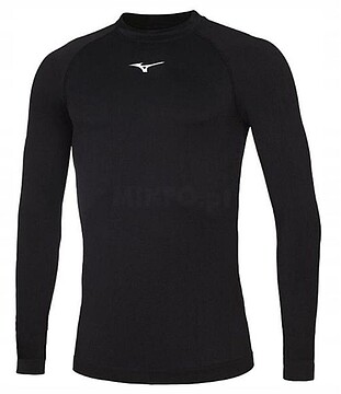 T-Shirt Térmica Mizuno Team Core Manga Comprida