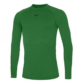T-SHIRT TÉRMICA MIZUNO TEAM CORE MANGA COMPRIDA - Verde L