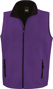 &rsquo;Colete softshell de homem "printable" &rsquo; R232M
