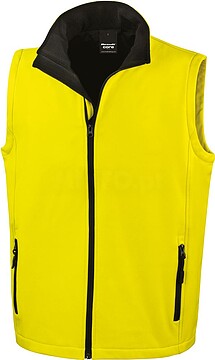 &rsquo;Colete softshell de homem "printable" &rsquo; R232M