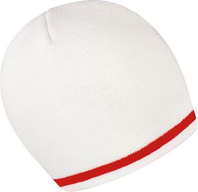 R368X Gorro «SUPPORTER» tam: One Size cor: White/ Red : Re...