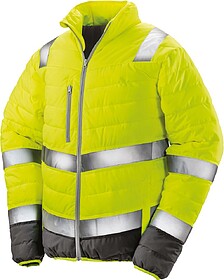 R325M Blusão de segurança suave ao toque tam: L cor: Fluor...