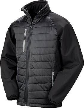 Blusão Softshell acolchoado Black Compass R237X