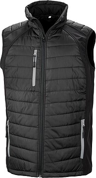 Colete Softshell acolchoado Black Compass R238X